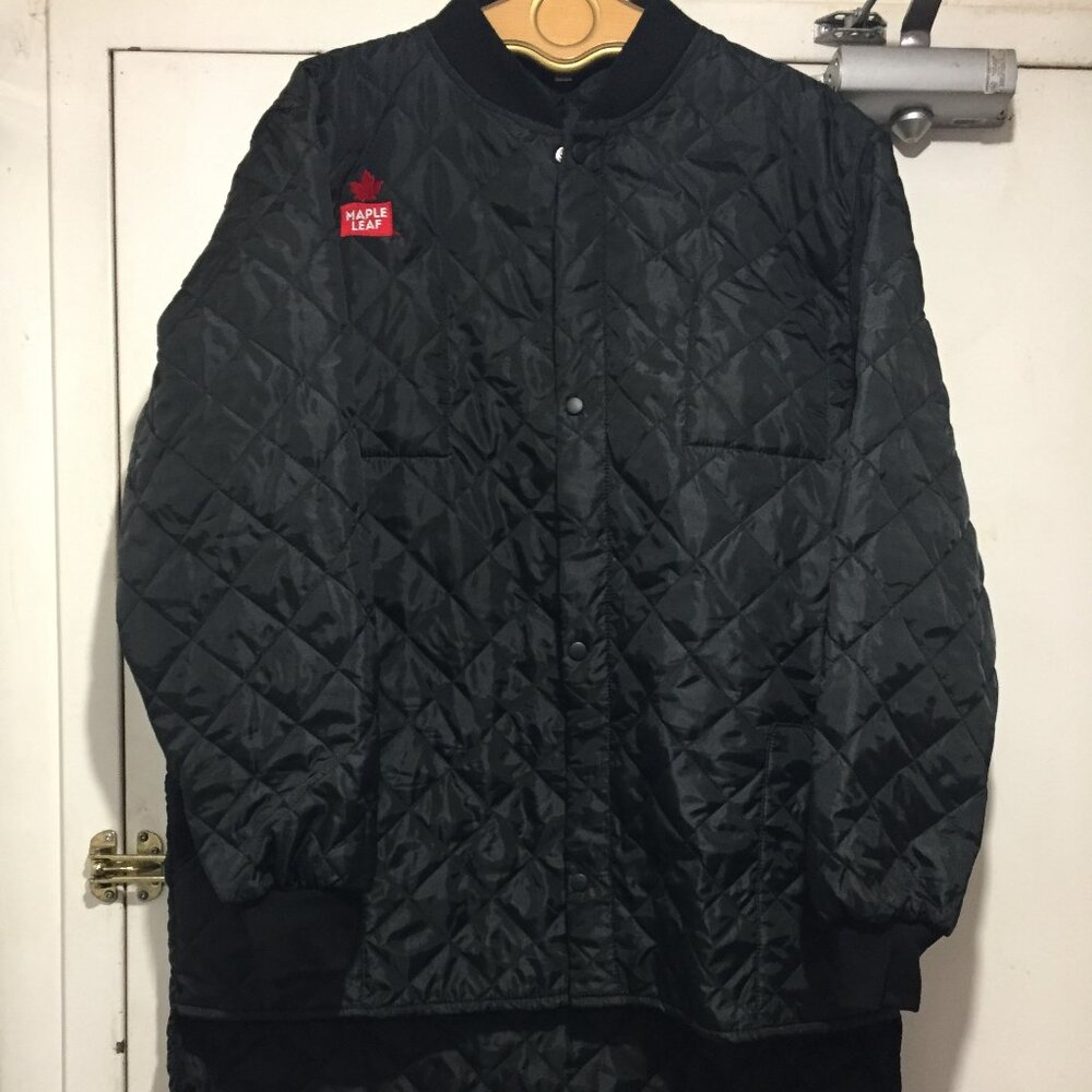 MAPLE LEAF WORKWEAR QUILTED NYLON JACKETS SIZE L